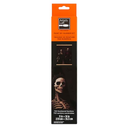 11" x 14" Skeleton Couple Paint-by-Number Kit by Artist's Loft®
